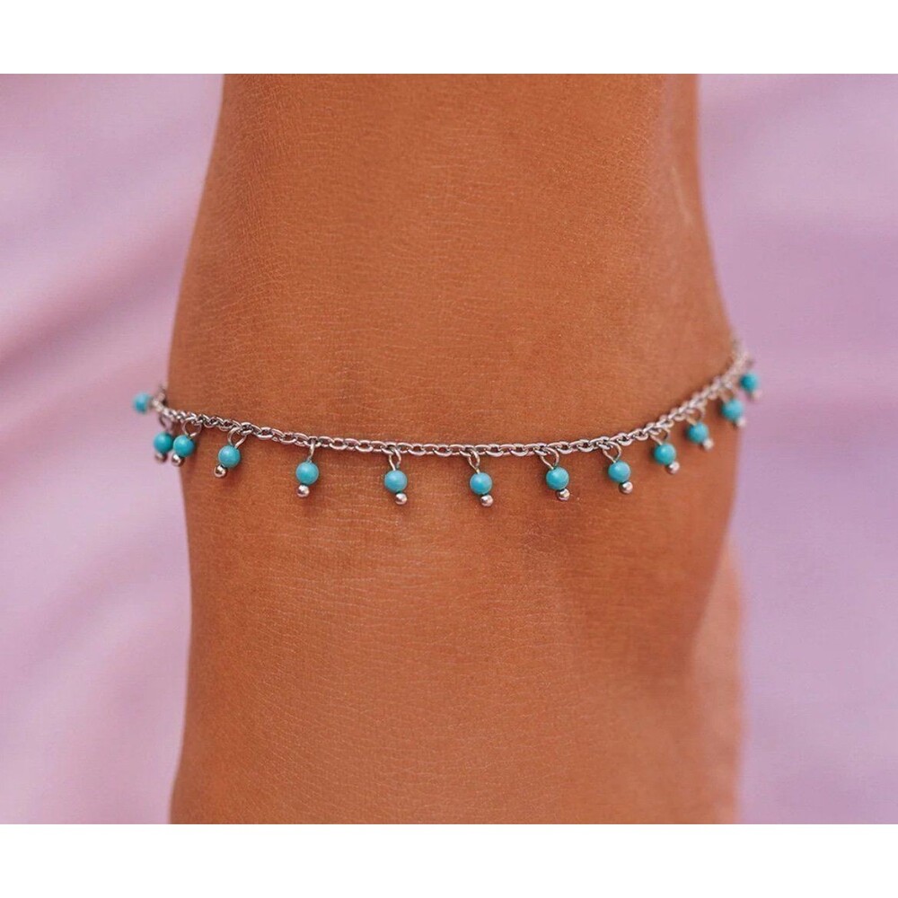 Pura Vida ring and anklet set new